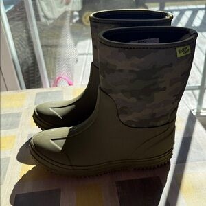 Western Chief Kids' Olive Camo Boots